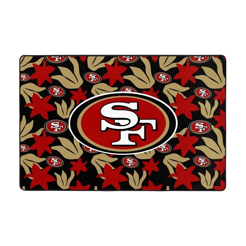 San Francisco 49ers Printed Carpet Anti-skid Floor Mat Decorative