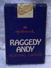 RAGGEDY ANDY Miniature Playing Cards 1974 HALLMARK - Unsealed But Unused