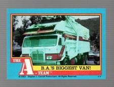 1983 Topps The A-Team B.A.'s Biggest Van! #32 Near Mint or Better