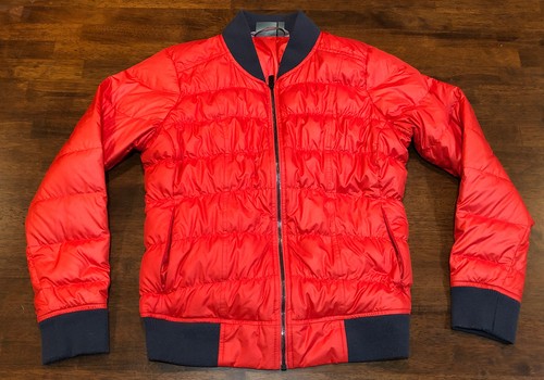 Athleta Women's Down Bomber Jacket Size 