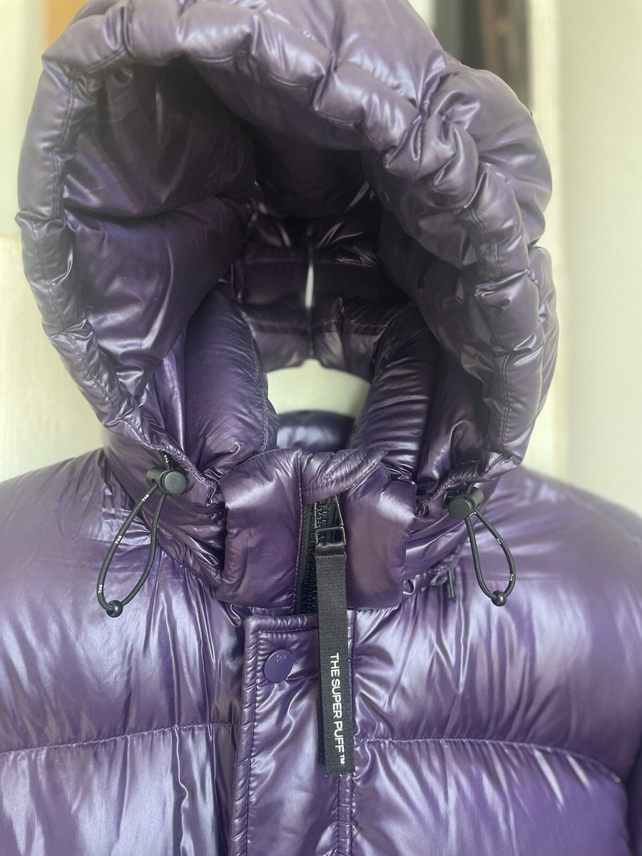 Aritzia TNA Super Puff Shorty High Gloss Purple Jacket SIZE Mint  Condition