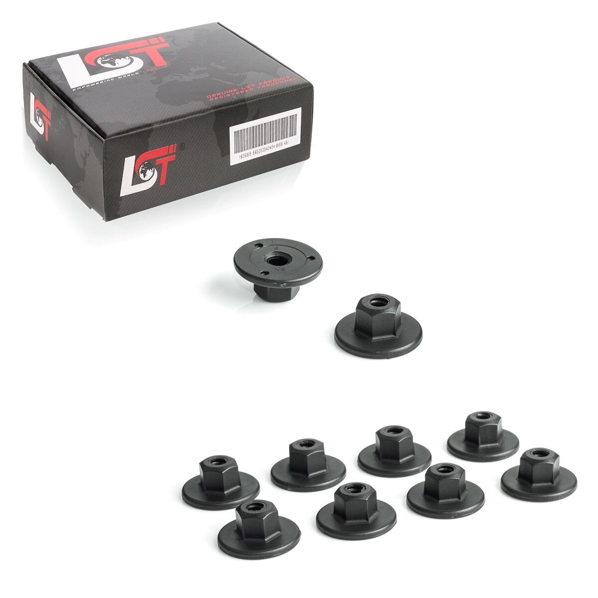 10x Brake Hose ABS Plastic Nut Fastening Clips for Renault Espace V