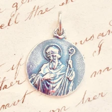 St Arnold - Sterling Silver Antique Replica