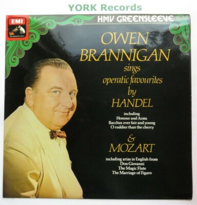 ESD 7059 - OWEN BRANNIGAN - Favourite Operatic Arias By Handel - Ex LP Record