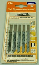 Image of Jigsaw Blades C16 60mm x 1.9mm Bi-Metal Pack of 5 German High Quality 
