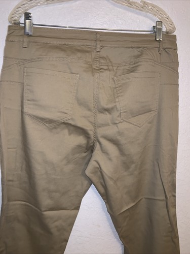 JOE BOXER KHAKI PUSH-UP SKINNY LOWRISE SLIM FIT SKINNY LEG PANTS - Picture 7 of 7