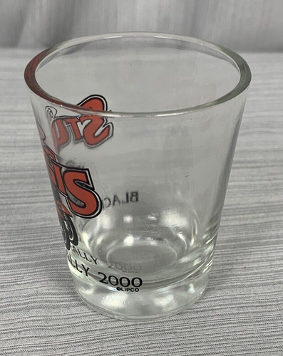 60th Sturgis Black Hills Rally 2000 Shot Glass Motorcycle - Picture 2 of 7