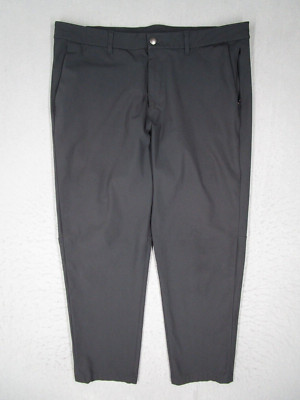 Lululemon Pants Mens 38 Gray Commission Slim Casual Chino Golf Work 38x26