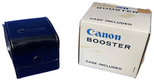 Canon Booster, 100 Meter FT 35mm Film SLR Cameras, w/Case-100 Original Intact 