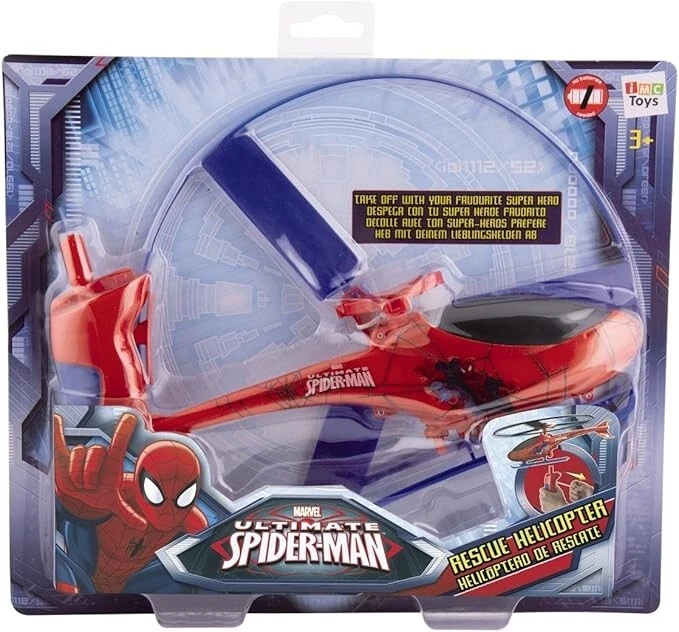 Marvel Spiderman Rescue Helicopter, Red/Blue + FREE tracked delivery - Image 4 of 4