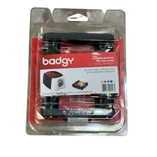 Evolis CBGP0001C Ribbon/Card Kit - Dye Sublimation - 100 Cards