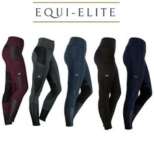 Horseware Ladies Mesh Riding Tights - Pull On Leggings