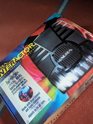  Aura Interactor Virtual Reality Game Wear 1994 Sega Genesis Super Nintendo