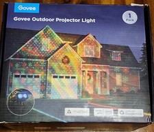 Govee Outdoor Projector Light Laser and Aurora Light H7070 - Open Box