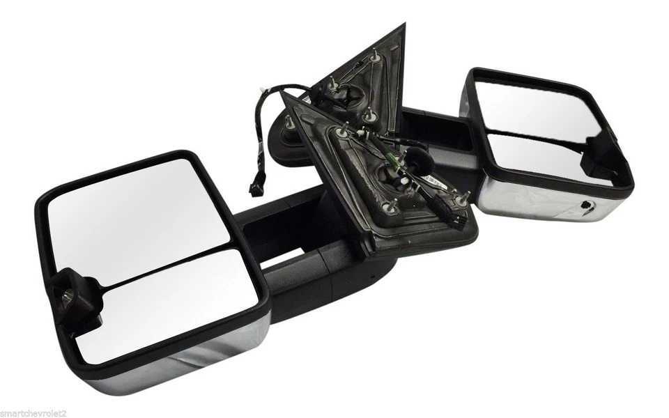 L+R Power Heated LED Signal Tow Mirrors For 14-18 Chevy GMC 1500 2500 HD Dynamic - Image 4 of 4