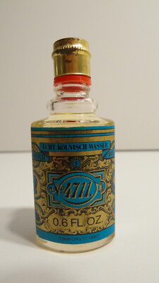 NEW MENS 4711 BLAU GOLD ECHT KOLNISCH COLOGNE 0.6 OZ MINI SPLASH -FREE FAST SHIP