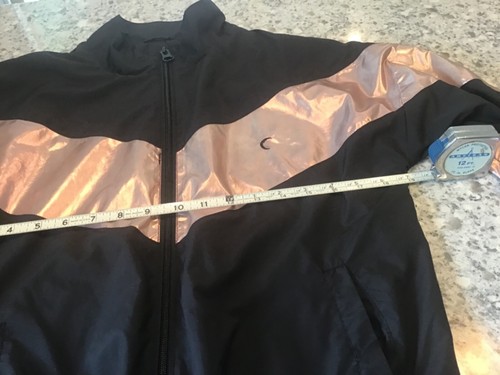 Zyia Active Pink Shine Block Jacket Black Pink Windbreaker Full Zip Women’s XS - Picture 6 of 8