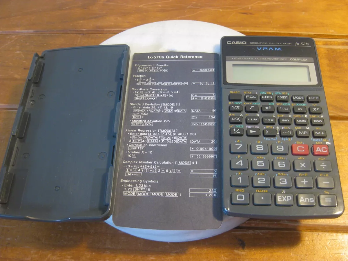 Casio 570s 2025