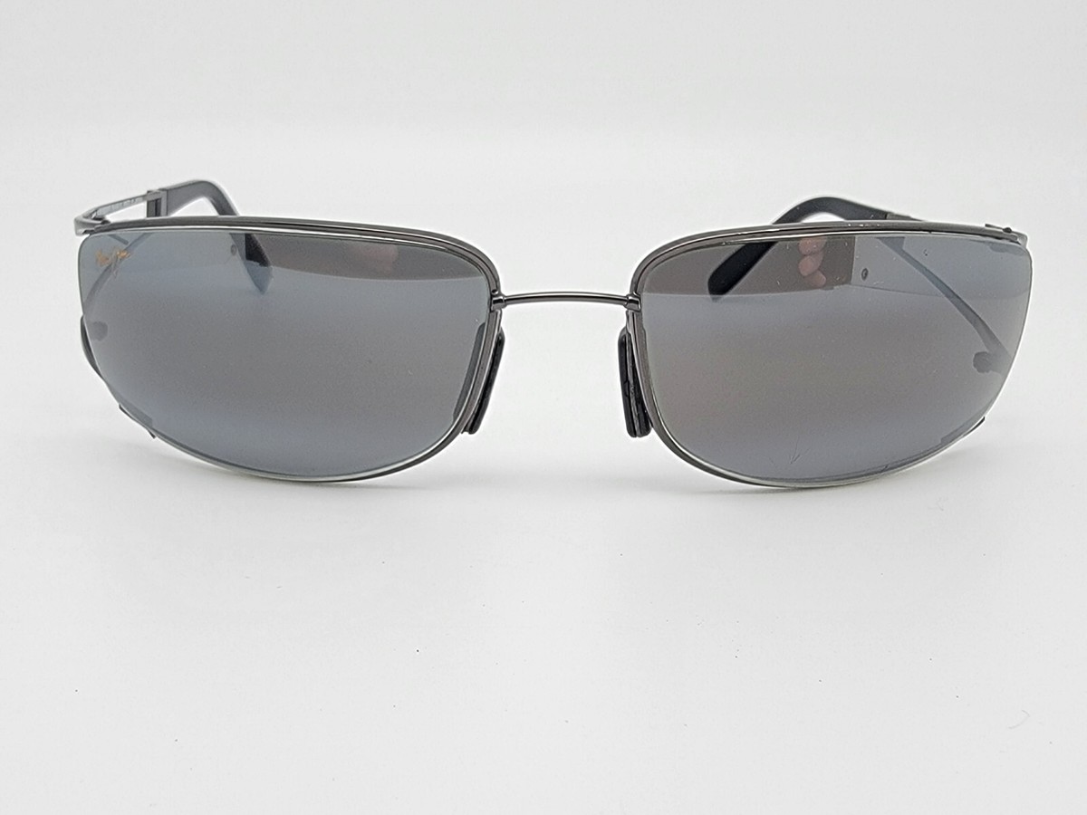 Maui Jim MJ-353-02 Kukuna Gunmetal Frame Polarized Grey Gradient