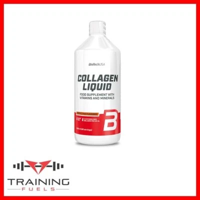 Biotech USA Collagen Liquid 1L With Vitamins & Minerals 40 Servings