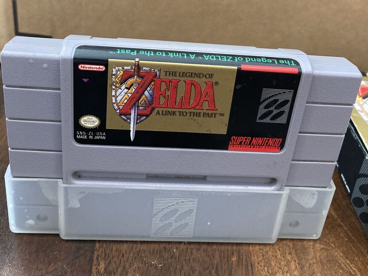 Legend of Zelda: Link to the Past (SNES) Super Nintendo Authentic Game  Cartridge