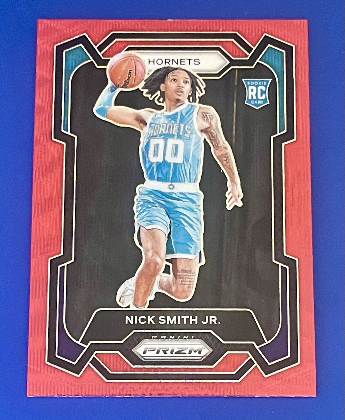 2023-24 Prizm Nick Smith Jr RC #135 Ruby Wave Prizm