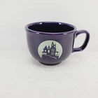 JUMBO mug CUP haunted house NEW plum purple Halloween FIESTA WARE 18 OZ. 1st NWT