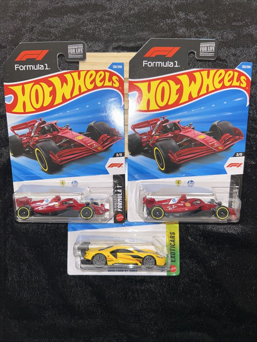 2026 Hot Wheels Mainline SCUDERIA FERRARI HP F1 Formula 1 Lot of 2