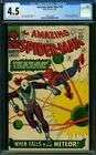 AMAZING SPIDER-MAN  # 36 CGC VG+4.5  O/White Pages   1st  "Looter" 4595254008