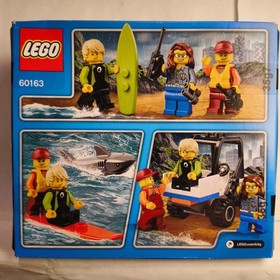 LEGO City Coast Guard Starter Set 60163 NEW IN SEALED BOX Minor Damage To Box