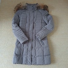 Warmer Daunen-Kurzmantel mit Kapuze von Fuchs Schmitt, Größe 36