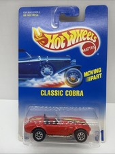 VTG 1991 Hot Wheels Classic Cobra W/ COBRA On Hood Shelby Cobra 427 S/C Muscle