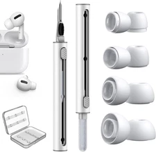 4 Pairs Link Dream Airpod Pro Ear Tip Replacement and Cleaner Pen Kit Set... 
