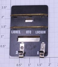 Lionel 2910-1 OTC Contactor With O Gauge Rail Clips New Use OTC-1
