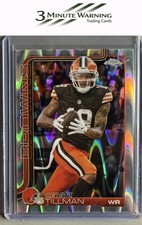 2025 Topps Chrome #67 Cedric Tillman Silver Ray Wave