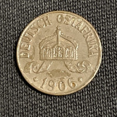 GERMAN EAST AFRICA.  1/2 HELLER, 1906 J. W62