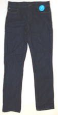 The Children's Place Boys Denim Jeans Straight Dark Blue Size 16 Cotton