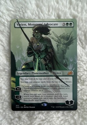 MTG: Vivien, Monsters' Advocate (Borderless) Ikoria: Lair of Behemoths Regular