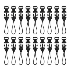 50 Pcs Outdoor Portable Buckle Cell Phone Wrist Strap Finger Short Lanyards
