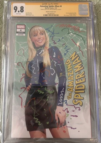 Amazing Spider-Man #4 Mayhew Signed Tester CGC 9.8!