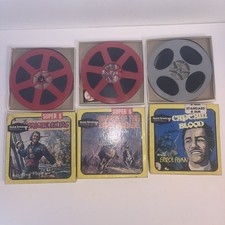 Super 8 Film Lot Errol Flynn Captain Blood, The Swashbucklers, Charge Of Brigad