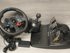 Logitech G29 Driving Force Gaming Steering Wheel and Pedal Set &Gear Shifter PS4