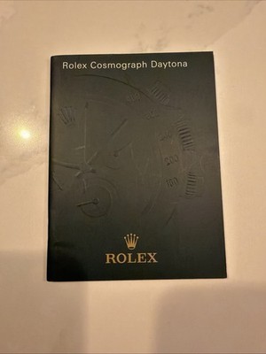New Rolex Cosmograph Daytona Booklet 555.02 USA - 2008 Printed in Switzerland
