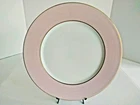 Raynaud Limoges CRINOLINE PINK Charger  Chop Plate Platter Mille Raies 12"