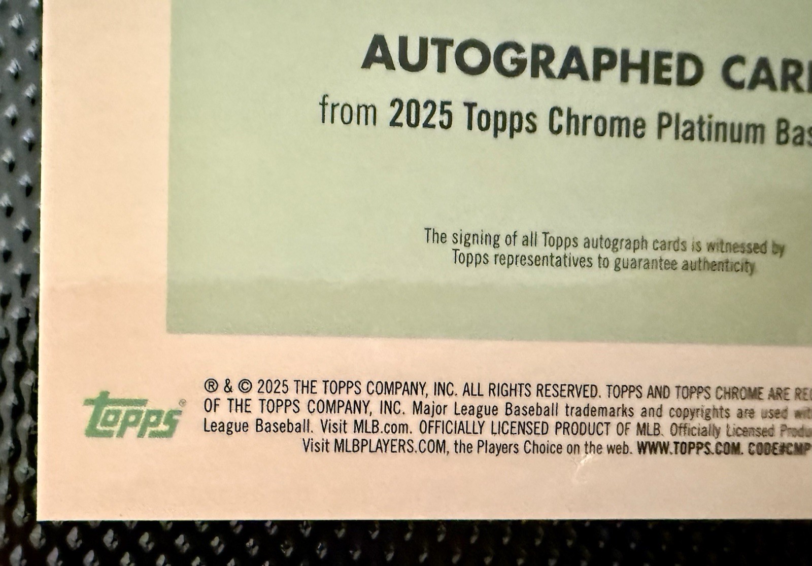 TY MADDEN RC 1/1 SUPERFRACTOR ON CARD AUTO TIGERS 2025 TOPPS CHROME PLATINUM view 12