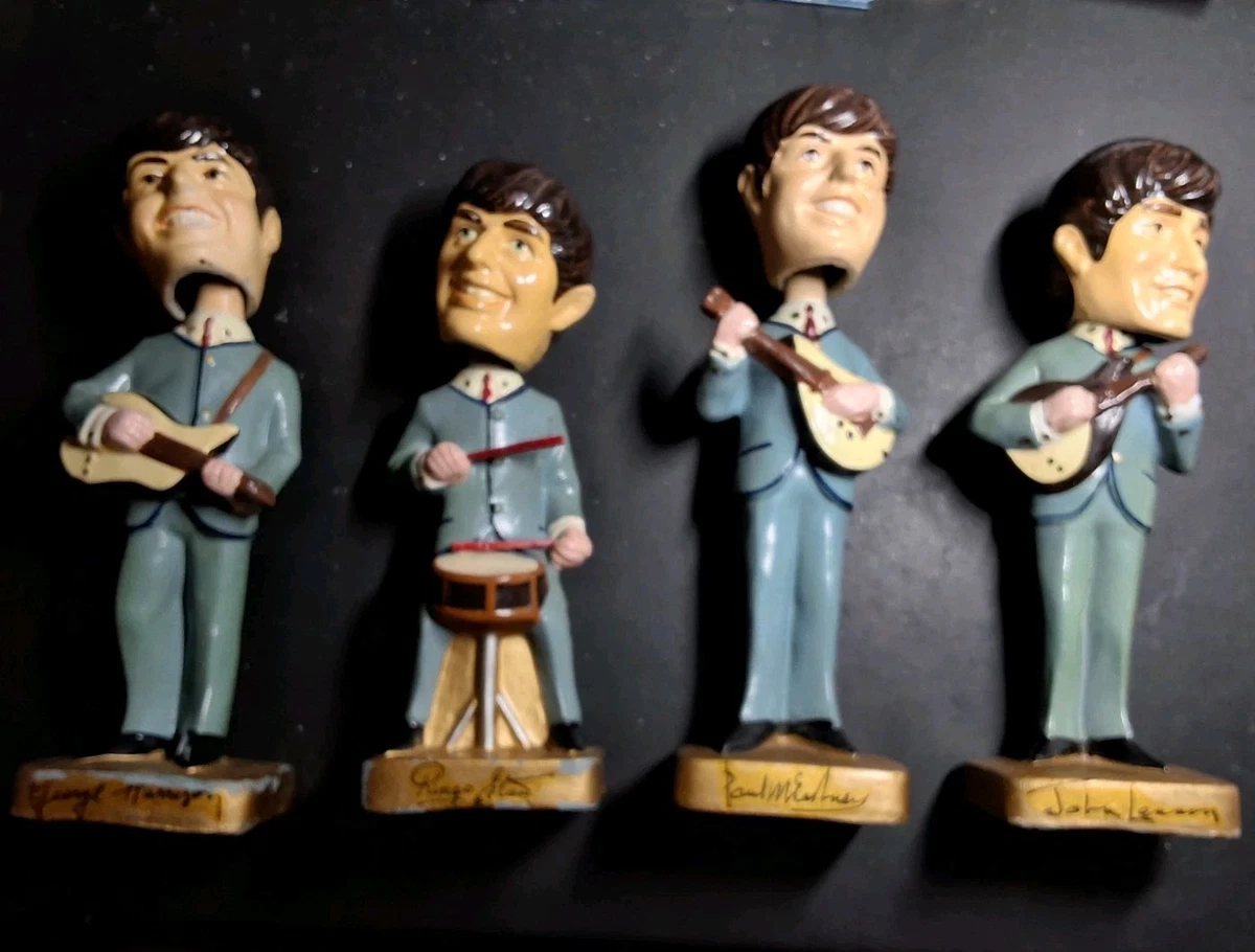 ヒ*デ様 1964`sビートルズ バブルヘッドフィギュアセット ヒ*デ様 1964