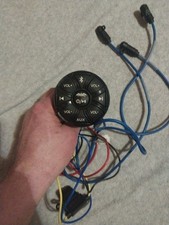 Wet Sounds WWX-DZ-BT Dual Zone Bluetooth Controller. marine-grade controller.