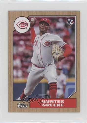 2022 Topps Mini 1987 Topps Baseball Hunter Greene #78B-48 Rookie RC 00jz - Afbeelding 1 van 3