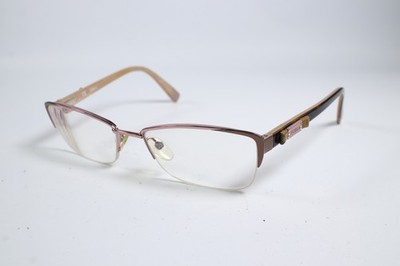 Furla Brille Lilli VU 4306S Damen Roségold Halbrand Metallgestell 54mm