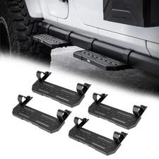 Running Boards Compatible With 2018 Wrangler Jl 4 Doors With Oem Rock Rails